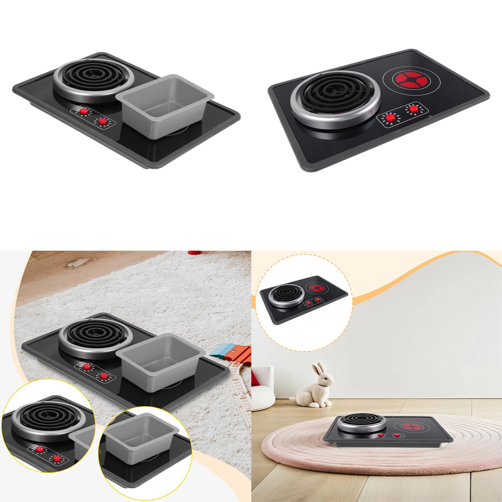 Commercial Kitchen Warmer - 어린이 주방 놀이용 스토브 장난감, 조명과
