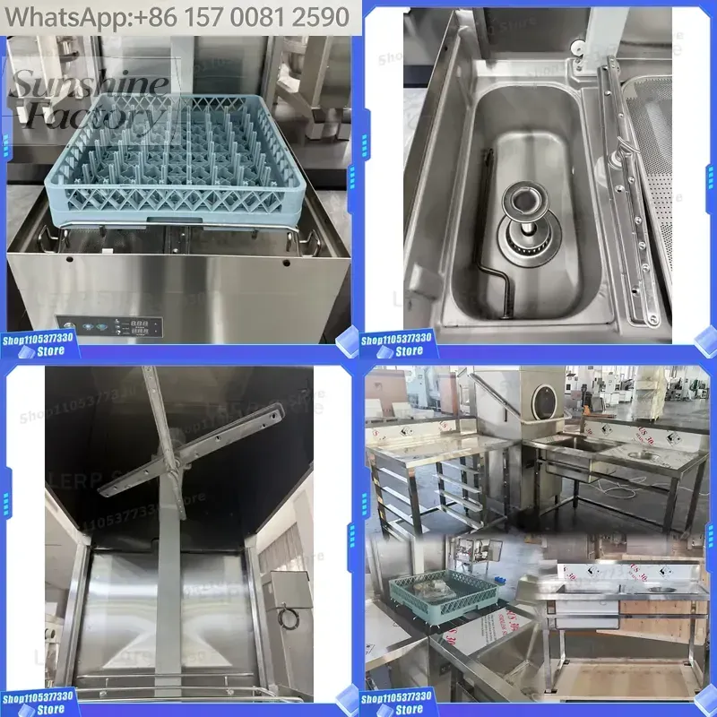 Commercial Kitchen Dishwasher - RTK 304 스테인리스 스틸 상업용 식기세척기-레스토랑,