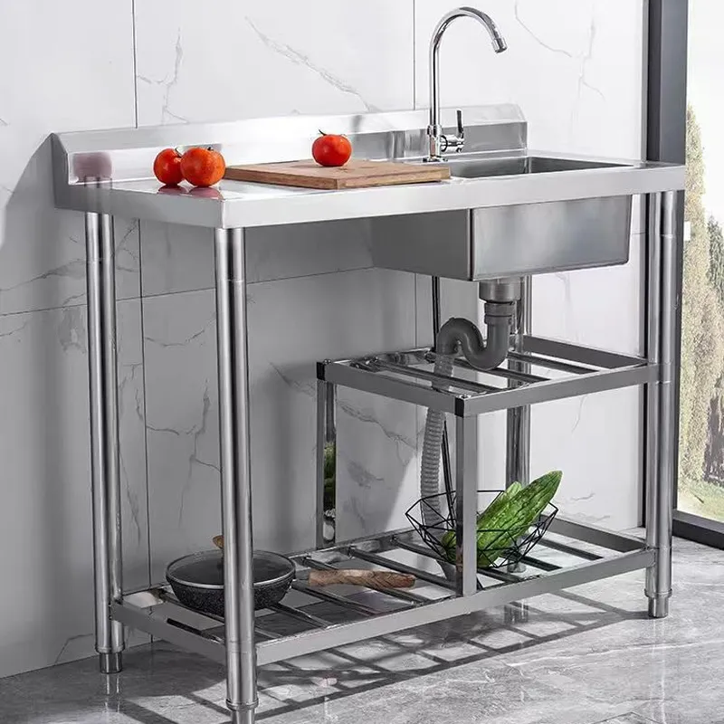 Commercial Kitchen Dishwasher - 스테인리스 싱크대 상업용 세면대 일체형 싱크대