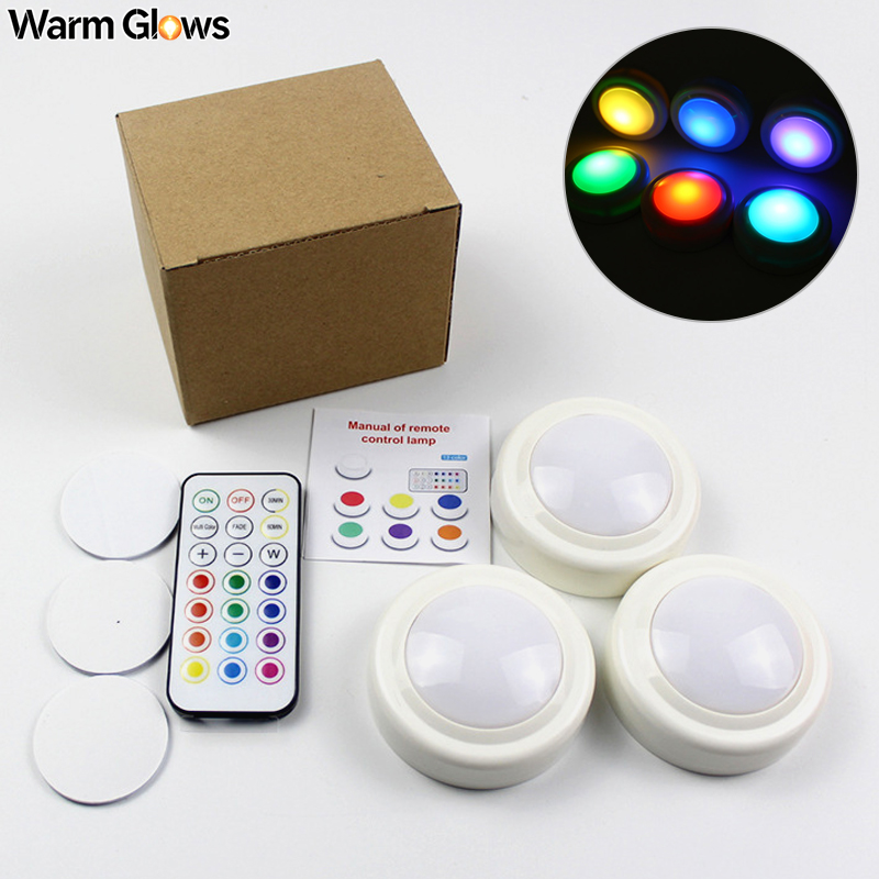 Commercial Kitchen Lights - RGB LED 언더 캐비닛 조명(리모컨 포함)