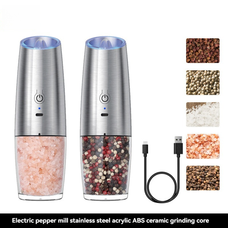 Commercial Kitchen Lights - 2PCElectric 후추 분쇄기 소금과 후추 분쇄기