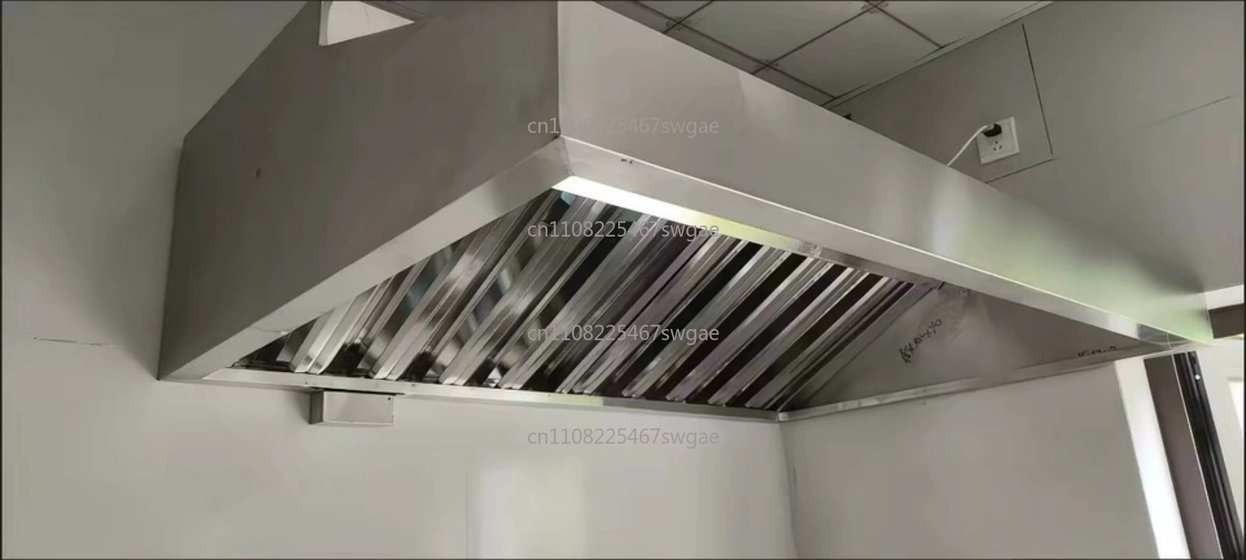 Commercial Exhaust Hood - 스틸 주방 배기 후드 고출력 레스토랑