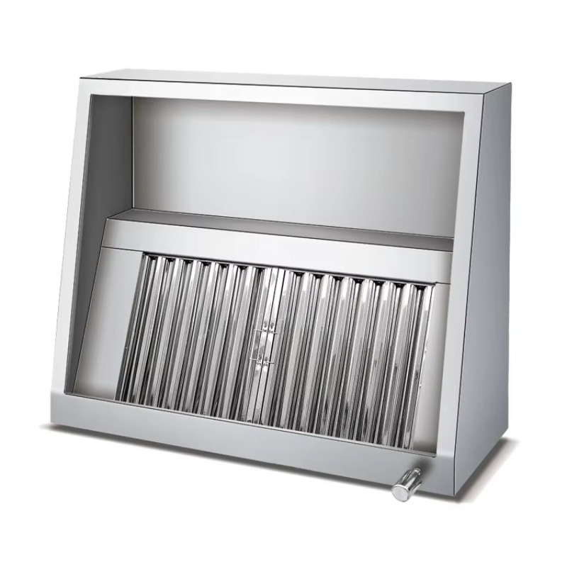 Commercial Exhaust Hood - 상업용 스테인리스 스틸 주방 배기 후드