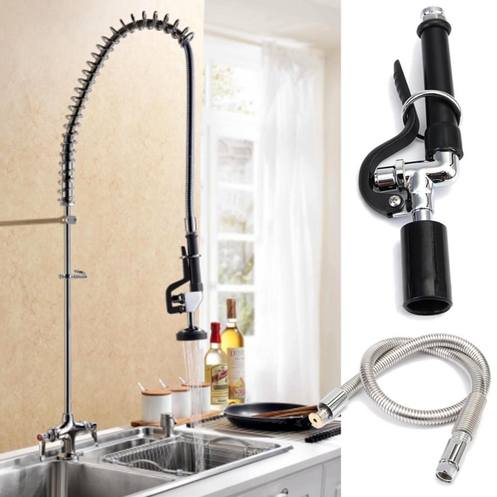 Commercial Kitchen Tap With Spray - 상업용 주방 스프레이 헤드 ABS 핸들