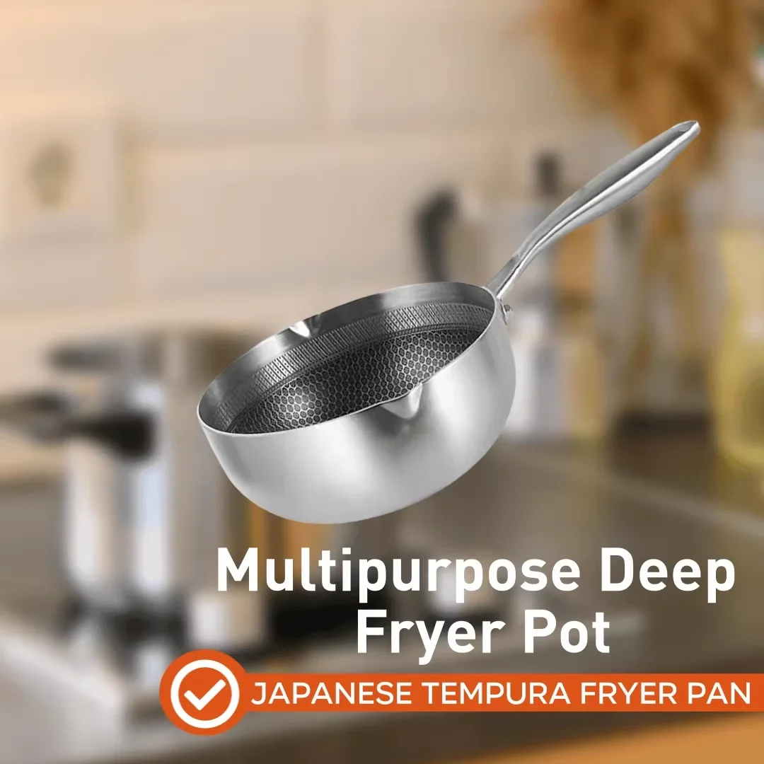 일본 튀김 프라이어 팬 스테인레스 스틸 소스팬, 프렌치 - Commercial Kitchen Appliance 리뷰 및 가격