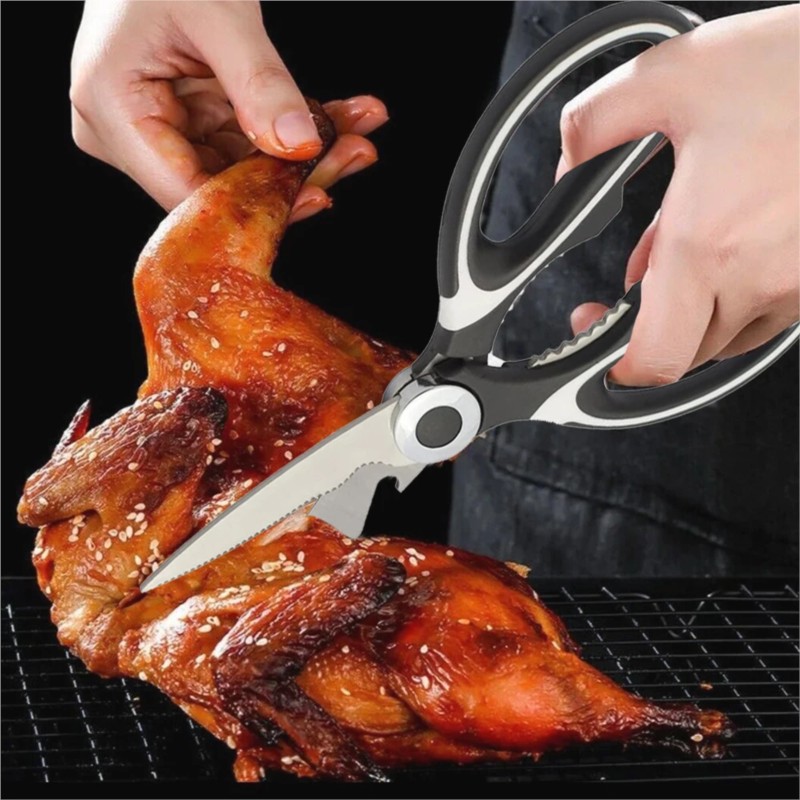 주방용 스테인리스 스틸 식품 가위 (뚜껑 포함) - 닭 - Commercial Kitchen Broiler 리뷰 및 가격