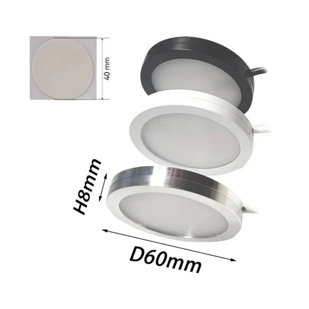 3가지 색상 조절 가능 USB 퍽 조명 5V 초슬림 L - Commercial Kitchen Lights 리뷰 및 가격
