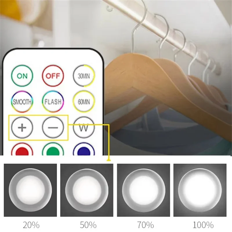 RGB LED 언더 캐비닛 조명(리모컨 포함) 배터리  - Commercial Kitchen Lights 리뷰 및 가격