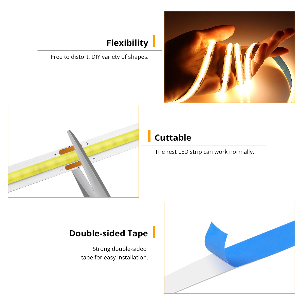 DC5V USB LED 캐비닛 조명 COB 스트립 핸드 - Commercial Kitchen Lights 리뷰 및 가격