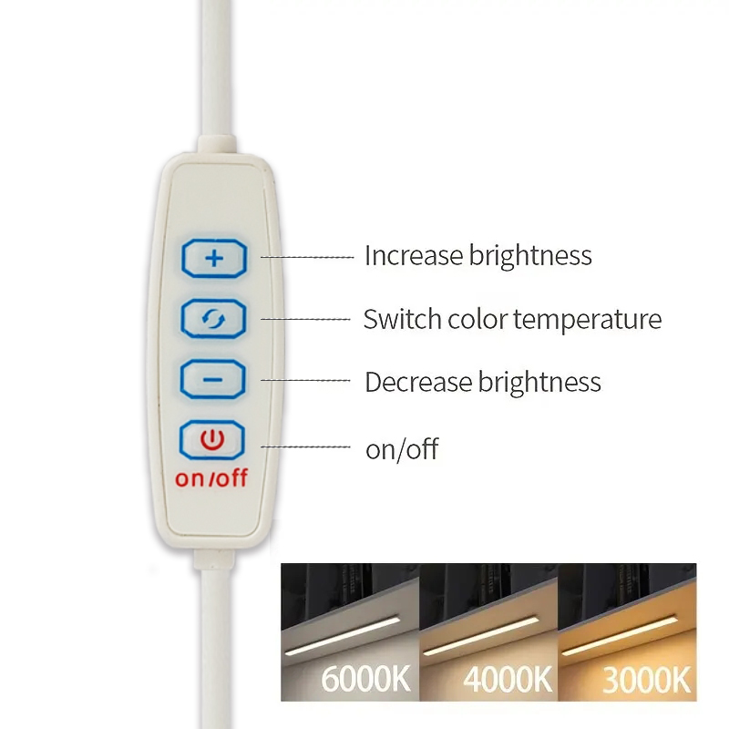 LED 언더 캐비닛 조명, USB 플러그, 조도 조절  - Commercial Kitchen Lights 리뷰 및 가격
