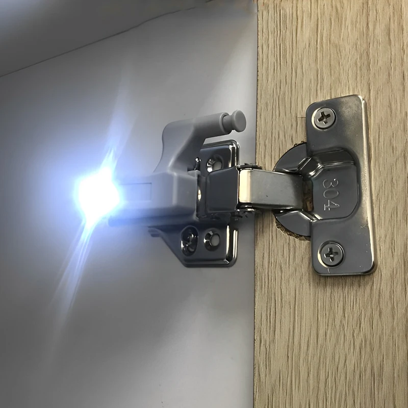 1/10개 LED 내장 힌지 램프 범용 언더 캐비닛 옷 - Commercial Kitchen Lights 리뷰 및 가격