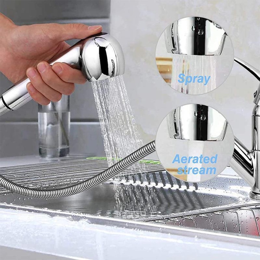 주방 수도꼭지 싱크대 스프레이어 핸드헬드 고압 360도 - Commercial Kitchen Tap With Spray 리뷰 및 가격