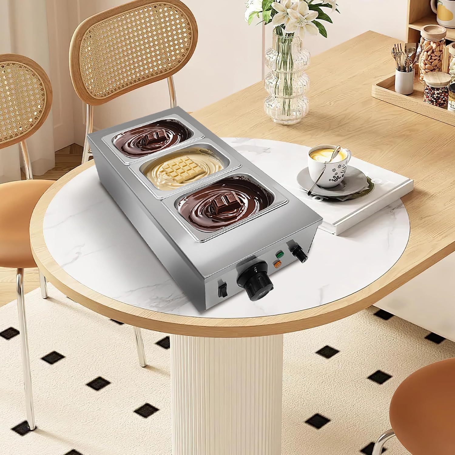 TWISTER.CK 1200W 초콜릿 멜팅팟 – 온도  - Commercial Kitchen Warmer 리뷰 및 가격