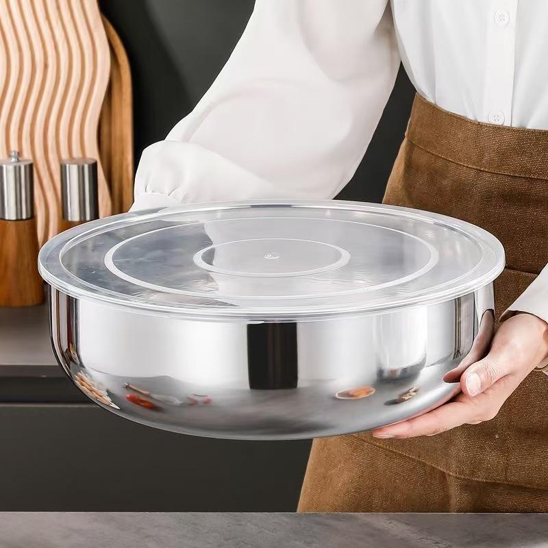 새로운 스테인리스 스틸 믹싱볼(뚜껑 포함) - 베이킹, - Commercial Kitchen Dishwasher 리뷰 및 가격