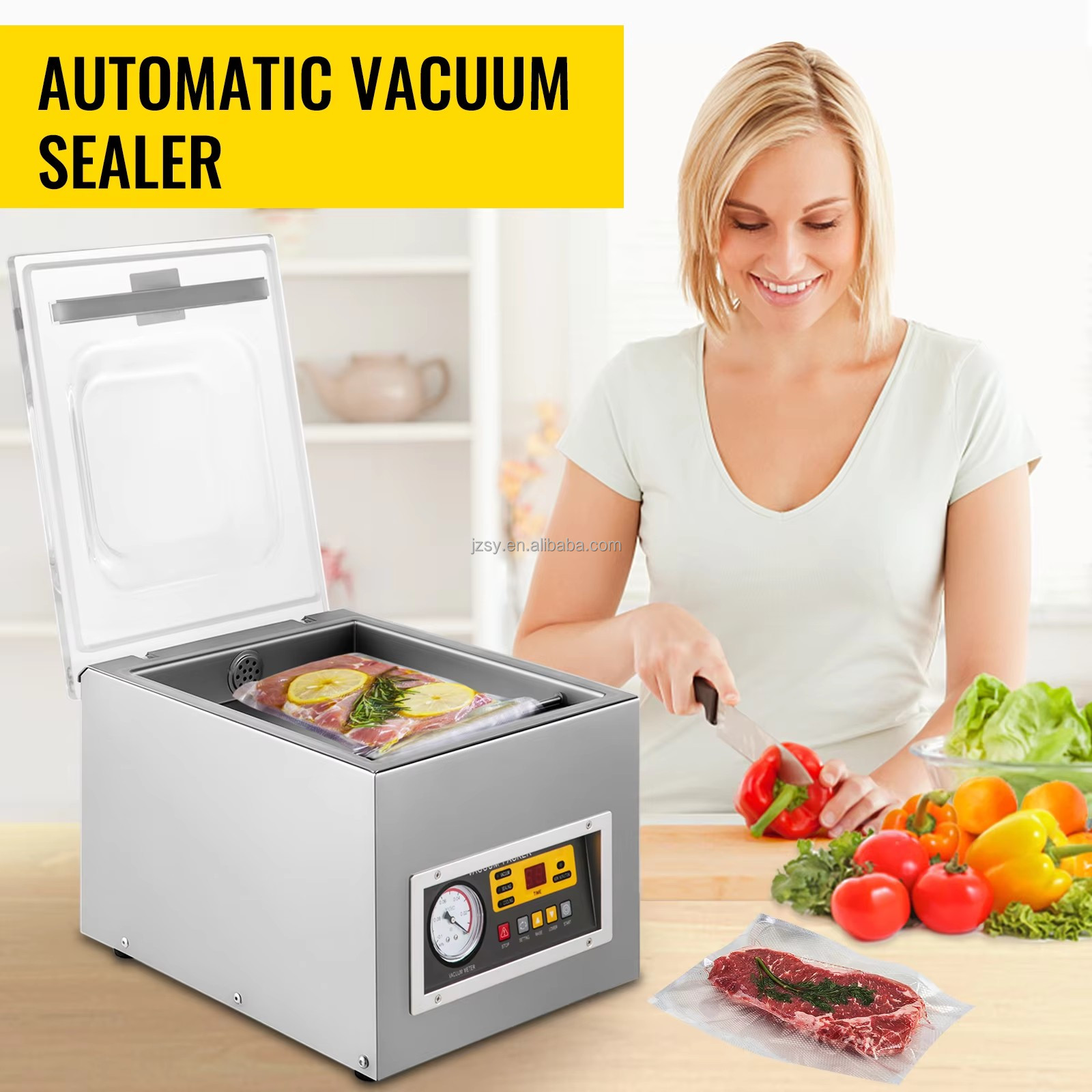 진공 포장기 상업용 플라스틱 백 실러 주방 식품 사업  - Vacuum Sealer 리뷰 및 가격